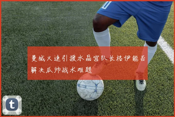 曼城火速引援水晶宫队长格伊能否解决瓜帅战术难题